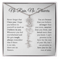 No Rain, No Flowers - Personalized Flower Name Necklace