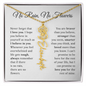 No Rain, No Flowers - Personalized Flower Name Necklace