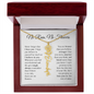 No Rain, No Flowers - Personalized Flower Name Necklace