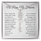 No Rain, No Flowers - Personalized Flower Name Necklace