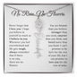 No Rain, No Flowers - Personalized Flower Name Necklace
