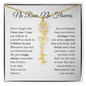 No Rain, No Flowers - Personalized Flower Name Necklace