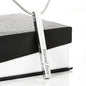 Apology Gift For Her - 4-Sided Stick Necklace - Engraved