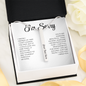 Apology Gift For Her - 4-Sided Stick Necklace - Engraved