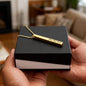 Apology Gift For Her - 4-Sided Stick Necklace - Engraved