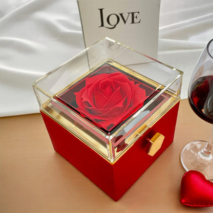 Let's Start Over - Forever Love with Rotating Rose Gift Box